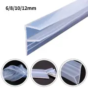 Keep Insects Out with Flexible F shaped Glass Shower Door Sealing Water