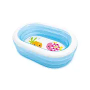 Intex 163cm Inflatable Kids Swimming Pool Outdoor Fun Garden Play My Sea Friends