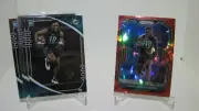 Noah Igbinoghene RC Lot (5) Prizm Absolute Red Cracked Ice Dolphins Rookie