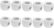 Amagogo 10 Pieces Table Football Goal Bar Stop Rings Tabletop Soccer Positioner