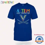 NCAA Vir%ginia Cavaliers Autism Accept Understand Love T-Shirt