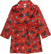 SUPER MARIO Kart Boys Red Robe Size 4, 6, 8, 10