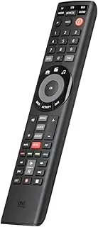 One For All Smart Control 5 Universal Remote Control for 5 Devices with Free Setup App and Unique NETTV Key - URC7955 - Black