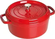 [STAUB] Round Cocotte, 24 cm, Cherry Red