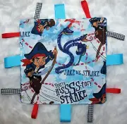 Baby Taggie | Taggy | Soft Toy | Sensory Blanket | Gift | Minky | Pirate Jake