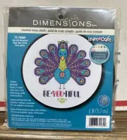 DIMENSIONS Learn A Craft Counted Cross Stitch Kit You Are Beautiful 72-74489