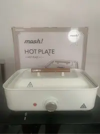 在飛比找Yahoo!奇摩拍賣優惠-[雅雅的店]mosh多功能電烤盤(白色)M-HP1 IV  