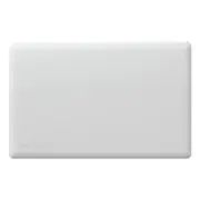 Nobo 750W Slimline Electric Panel Heater with Thermostat and Castors