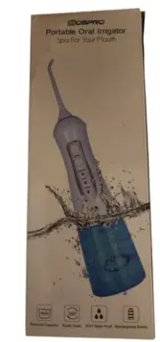 NIB Water Flosser Professional Cordless Dental Oral Irrigator, Portable/Recharge