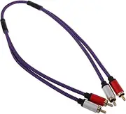 OKUMEYR Male to Male Audio Cable for Microphone High Fidelity Sound Transmission Elegant Design Compatible with Tv Computer Speaker Amplifier