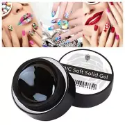 Nail Pvc Solid Gel Modeling Glue Diy Carved Gel Glue High Nail Glitter Powder