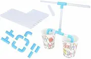DIY Crazy Straws Connectors 21 pcs, Drinking Straws to Children play Game Straws, Cool Silly Gaming Straws