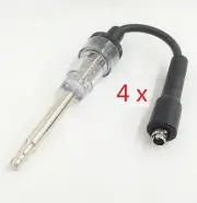 In-Line Ignition Spark Plug Coil Tester Diagnostic Test Tool 6 -12 Volt - (4pc)