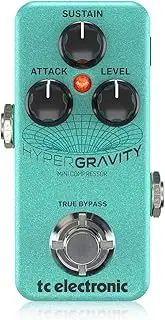 TC Electronic HYPERGRAVITY MINI COMPRESSOR State of the art multi-band compression with advanced MD3 multi-band dynamic algorithm for professionally polished tones