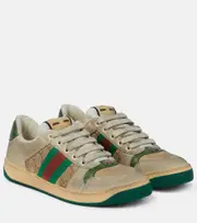 [Gucci] Gucci Screener leather sneakers AU 5.5 beige