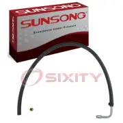 Sunsong Power Steering Return Line Hose for 1976 GMC P15 Assembly Drive os