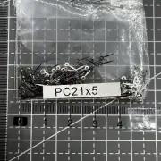 100 Sets 15mm Red Second Hand Watch Hands for Movement Hattori Epson PC21