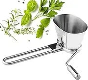 Vegetable Chopper – Manual Onion Mower | Stainless Steel Grater and Waste Disposal for Nuts Vegetables Coriander and Garlic