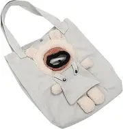 JOINPAYA Adorable Small Pet Carrier Bag Canvas Dog Carrier Shoulder Bag Comfortable for Outdoor Activities