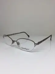 New Salvatore Ferragamo Eyeglasses M. 1534 C. 577 Light Brown 52-18mm Made Italy