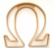 OMEGA GREEK LETTER FRATERNITY SORORITY COOKIE CUTTER USA PR4346