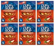 Batchelors Cup a Soup with Croutons Minestrone 4 Sachets PACK OF 6