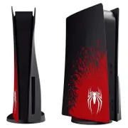Premium Abs Replacement Shell Accessories For Ps5 Protective Cover Hard Faceplate Fit For Playstation 5 Spiderman Disc 1.0 Disc SPID