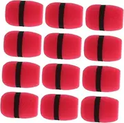 SUPVOX 12PCS Handheld Microphone Sponge Covers Vibrant Noise Reduction Windscreen for Karaoke Interviews and Stage Performances Mic Protector Sleeves