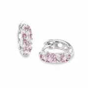 Prinzessin Lillifee Kids Earrings Creoles Silver Zirconia 2016523