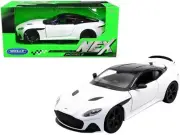 Aston Martin DBS Superleggera White with Black Top 1/24 Diecast Model Car