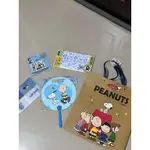 SNOOPY 史努比 周邊 物品 扇子口罩