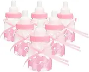 Cabilock 6pcs Fillable Bottles Candy Bottle Sweets Candy Container Party Chocolate Container