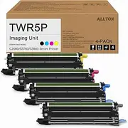 TWR5P Drum Unit Remanufactured C2660 S3840 Imaging Unit Replacement for Dell C2660dn C2665dnf C3760n C3760dn C3765dnf S3840 S3840cdn S3845cdn Color Laser Printers(4-Pack,Black/Cyan/Magenta/Yellow)