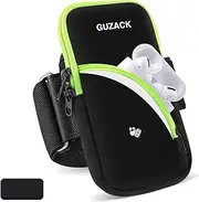 Cell Phone Armband Pouch Running Armband for iPhone 14 13 12 Mini 11 Pro Max XR X 8 7 6 Plus Samsung S20 S10 S9 up to 6.5", Women Men Running Arm Bag Cell Phone Holder Sports Arm Band, Card Key Pocket