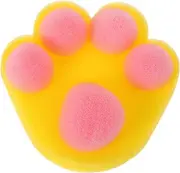 LRXIYODE Cute Cartoon Paw Shaped Bath Sponge Durable Body Scrubber for Skin Cleaning Fun Bath for Boy Girl