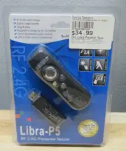Ione Libra P5 Presenter Mouse RF 2.4GHZ Wireless PFU NEW
