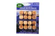 32x Natural Cedar Moth Balls Lavender Scented Non-Toxic Wardrobe Drawer Clothes