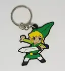 Zelda link Nintendo switch mes snes gaming KEYRING BAG TAG 103