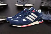 在飛比找Yahoo!奇摩拍賣優惠-Adidas ZX 750 愛迪達 三葉草 深藍色 經典 復