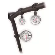 Auto Meter 48004 Roll Pod 2 5/8" Gauge Cup; 1.625" Tubing Tubing (Black)