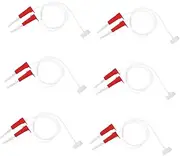 Sosoport Long Plastic Tree Infusion Bag Tube Auto Drip System Rolling Valve for Gardening House Outdoor Use
