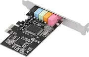 PCI E 5.1Stereo Audio Card ,Full duplex 5.1 channel PCI Express Sound Card ,for Win 7 Desktop Computer