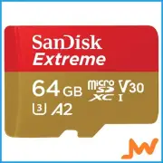 SanDisk Extreme SQXAH 64GB MicroSDXC Memory Card