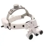 3.5x Dental Loupe Dental Lab Medical Loupe Dental Magnifier Head Mounted 5W Head