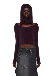 [Current Mood] Cooler Than You Sweater & Balaclava Set - Red