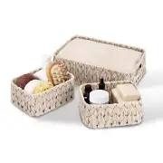 Wicker Baskets for Storage, Wicker Storage Basket for Organizing, Small Woven...