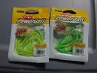2 Packs Berkley 3" Floating Trout Worms Soft Fishing Bait Green Chartreuse