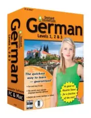 Topics Entertainment Instant Immersion German Levels 1,2 & 3 for Windows, Mac...