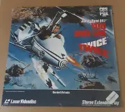 YOU ONLY LIVE TWICE - Sean Connery/James Bond CBS/FOX 1983 Laserdisc SEALED!!!