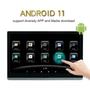 Car Rear Headrest Monitor Player Bluetooth 13.3in Touch Screen 4+64G WIFI (for: Volvo)